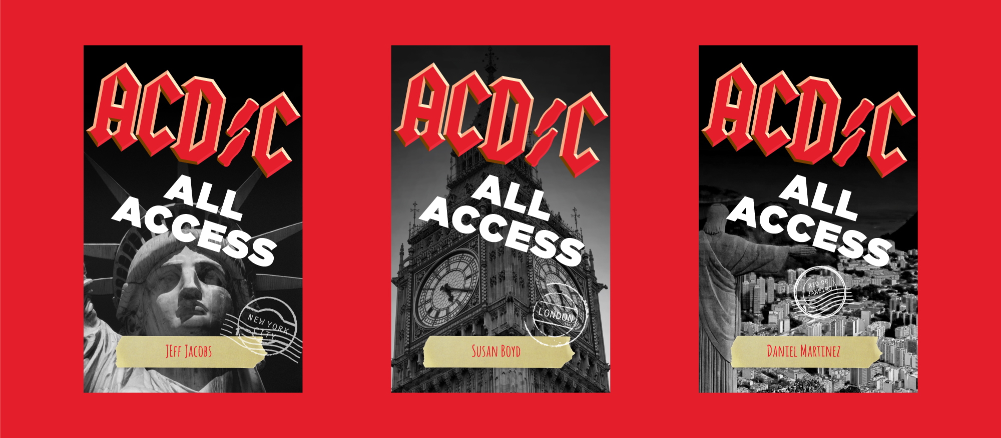 AC/DC World tour passes