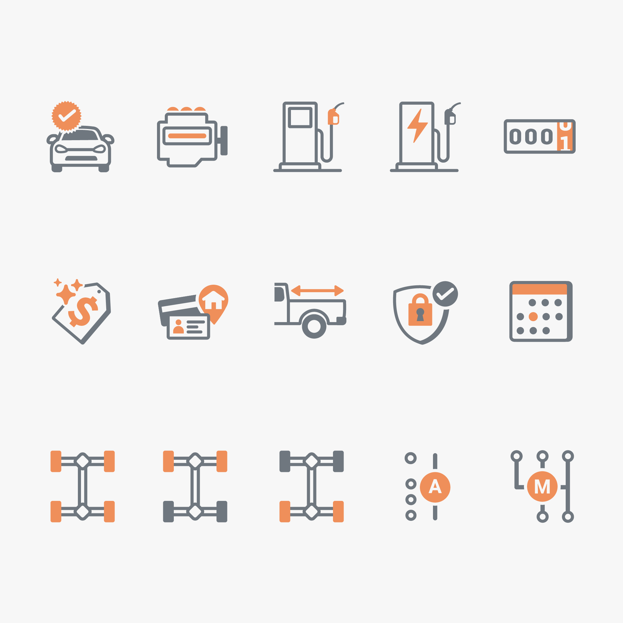 Autotrader Icons