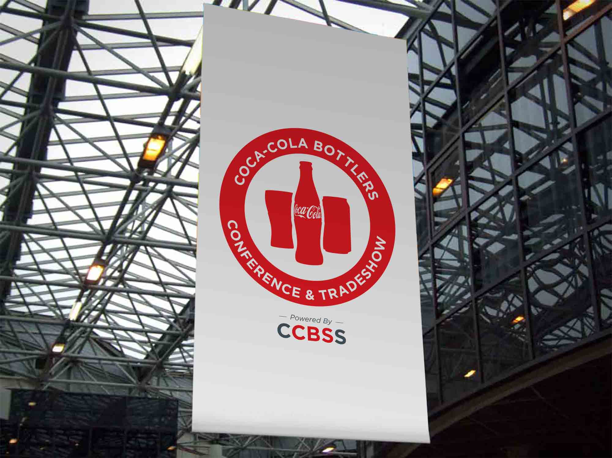 Coca-Cola bottlers logo banner