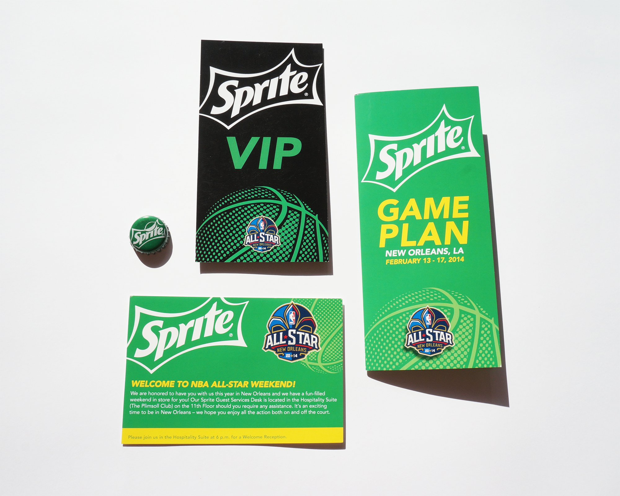 Sprite 2014 NBA All Star Weekend Collateral