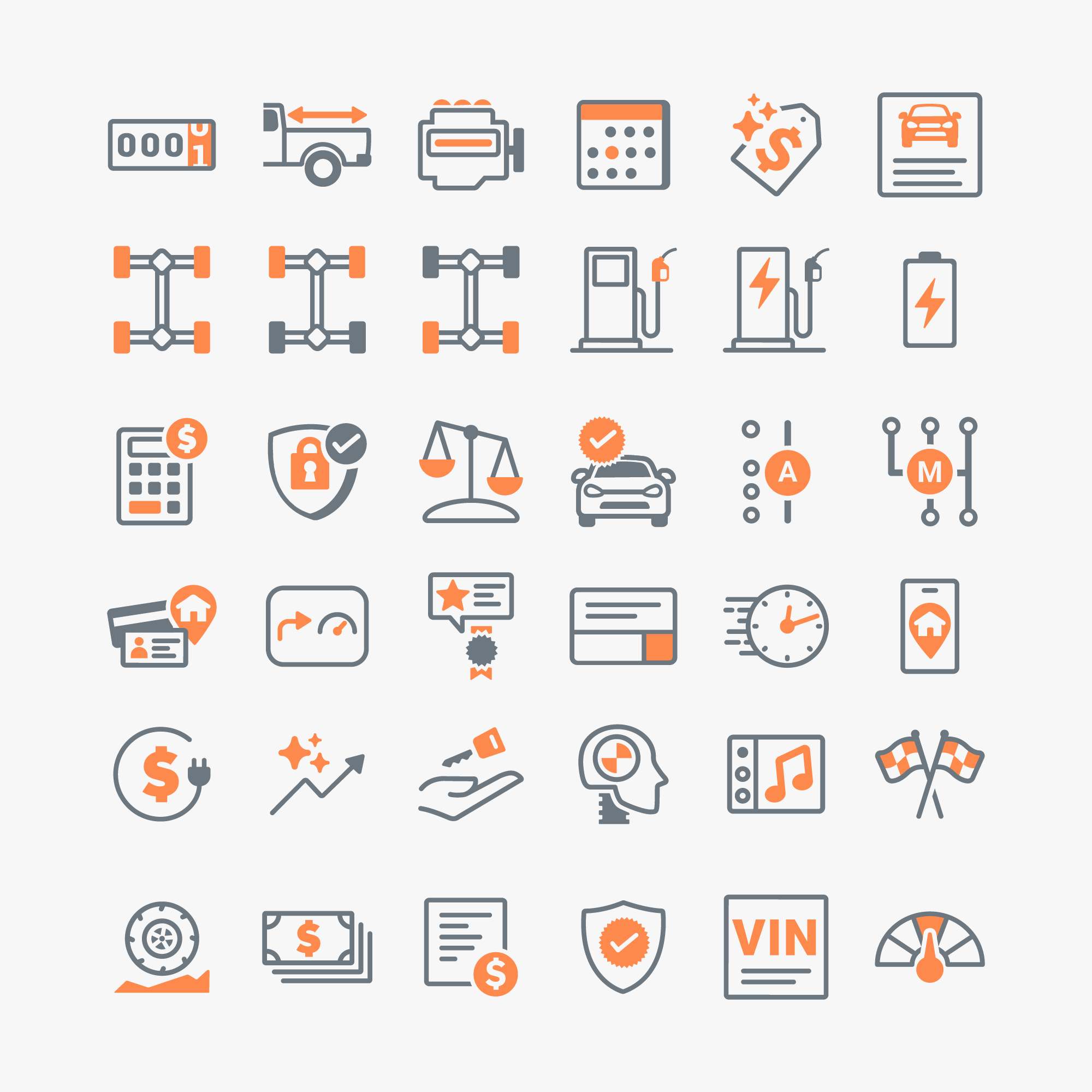 Autotrader Spot Icons