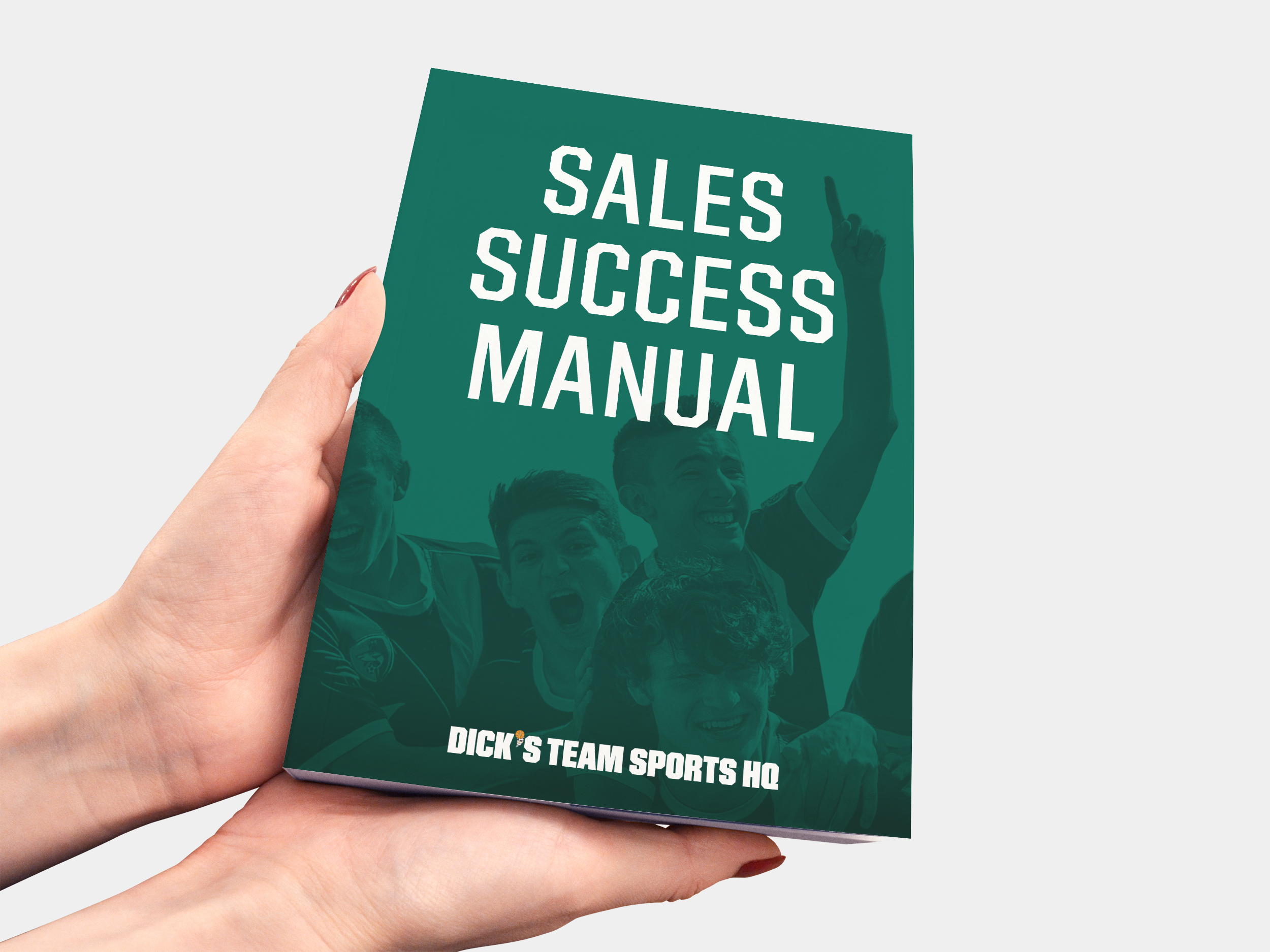 sales success manual cover design